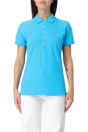 Ralph Lauren Femme, Tops, Bleu, Taille: 40 FR Polo Violet Vibrant