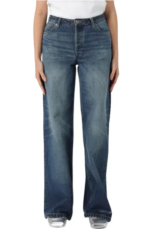 A.P.C. Femme, Jeans, Bleu, Taille: W29 Jeans Élégants à Jambes Larges