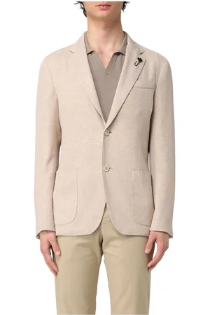 LARDINI Homme, Vestes, , Taille: M Blazer Tricoté Bleu Veste
