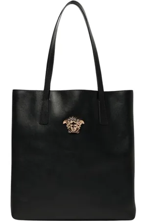 VERSACE Femme, Sacs, Noir, Taille: ONE Size Sac fourre-tout en cuir de luxe