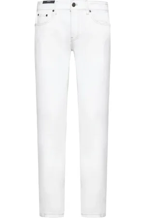 PT Torino Homme, Jeans, Blanc, Taille: W33 Jeans Blancs