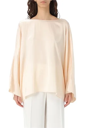 Liu Jo Femme, Blouses et Chemises, , Taille: 34 FR Champagne Boat Neck Blouse