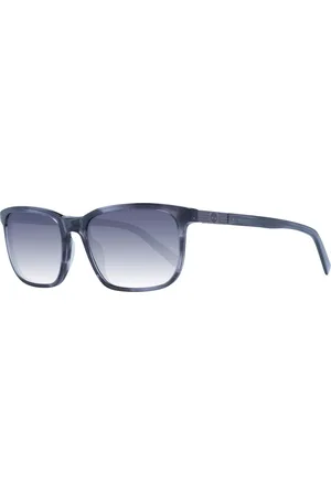 Timberland Homme, Accessoires, Gris, Taille: ONE Size Lunettes de Soleil Homme Gris Rectangle