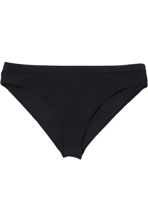 Jil Sander Femme, Maillots de bain, Noir, Taille: 38 FR Minimalist Swim Bottoms