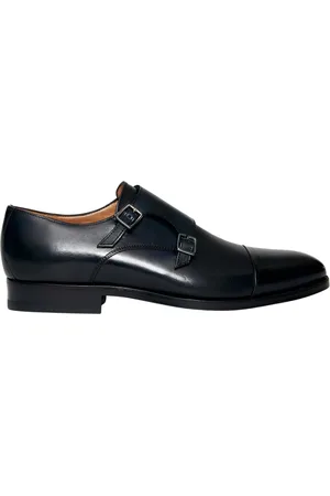 ORTIGNI Homme, Chaussures, Bleu, Taille: 40 EU Chaussures Montantes en Cuir Bleu