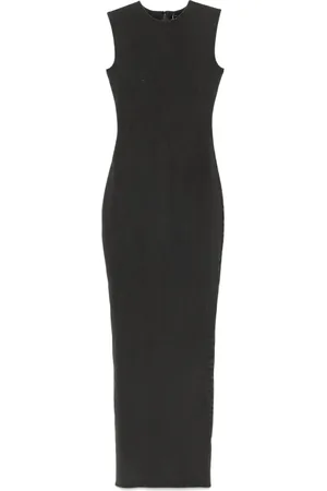Entire Studios Femme, Robes, Noir, Taille: 36 FR Robe longue sans manches noire