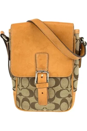 Coach Femme, Pre-owned, , Taille: ONE Size Pre-owned Toile sacs-ports-paule