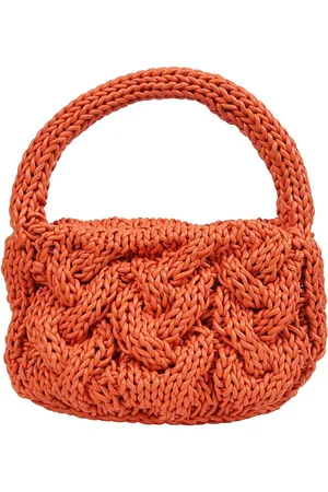 J.W.Anderson Femme, Sacs, , Taille: ONE Size Sac à main en cuir tressé fait main
