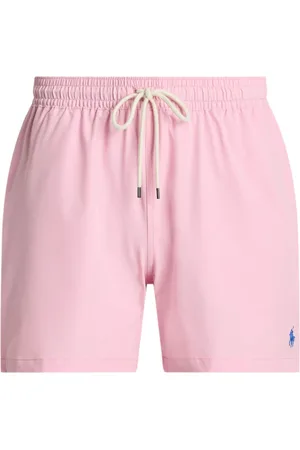 Ralph Lauren Homme, Maillots de bain, Rose, Taille: M Short DE Bain Classique Traveler 5,75 Pouces Rose