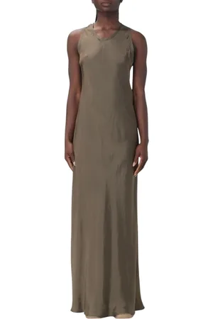 Aspesi Femme, Robes, Vert, Taille: 36 FR Robe Maxi Élégante en Vert