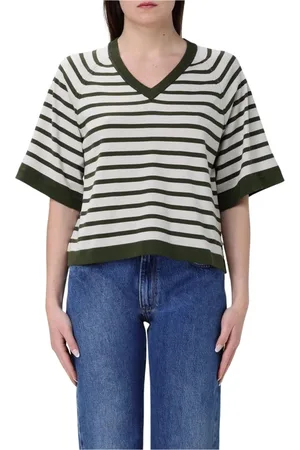 K-Way Femme, Pulls, Multicolore, Taille: 40 FR Pull en Tricot Confortable à Col Montant