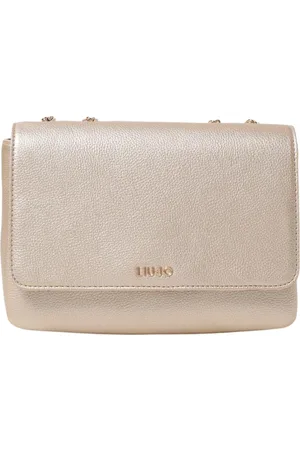 Liu Jo Femme, Sacs, Jaune, Taille: ONE Size Sac Pochette Doré avec Bandoulière