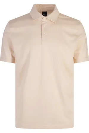 HUGO BOSS Homme, Tops, Brun, Taille: 2XL Polo Marron Coton Piqué