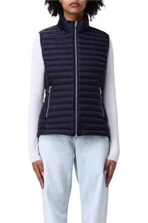 Colmar Femme, Vestes, Bleu, Taille: 42 FR Gilet Rembourré Bleu pour Femmes