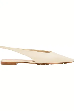 Bottega Veneta Femme, Chaussures, , Taille: 41 EU Ivory Slingback Escarpins
