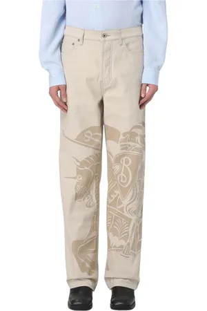 Burberry Homme, Jeans, , Taille: W32 Jean en coton coupe décontractée