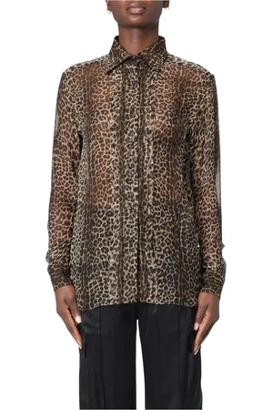 Tom Ford Femme, Blouses et Chemises, Multicolore, Taille: 36 FR Haut Imprimé Multicolore Élégant