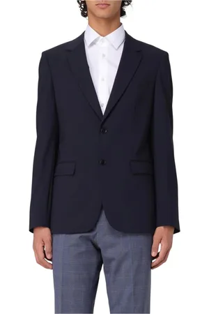 HUGO BOSS Homme, Vestes, Bleu, Taille: S Blazer Élégant Bleu
