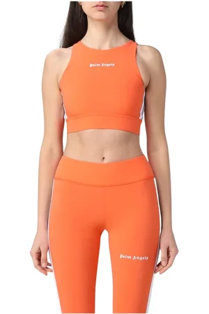 Palm Angels Femme, Sport, , Taille: 38 FR Haut de sport slim fit à col haut