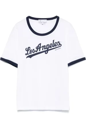Sporty & Rich Femme, Tops, Blanc, Taille: 36 FR T-shirt Sportif Blanc