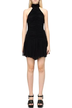 ANIYE BY Femme, Robes, Noir, Taille: 40 FR Robe Noire avec Tulle