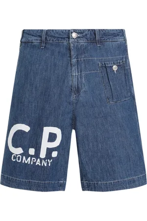 C.P. Company Homme, Shorts, Bleu, Taille: L Shorts Utilitaires Gris Design Moderne