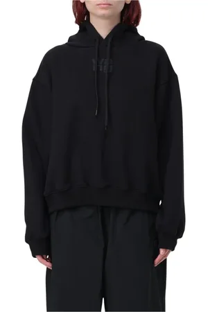 Alexander Wang Femme, Sweatshirts et sweats à capuche, Noir, Taille: 36 FR Sweat à capuche ample noir