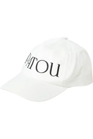 Patou Femme, Accessoires, Blanc, Taille: M Casquette de Baseball Blanche avec Logo