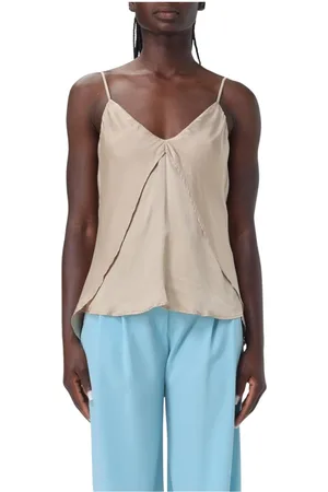 ANIYE BY Femme, Tops, , Taille: 38 FR Haut Cami Sans Manches Champagne
