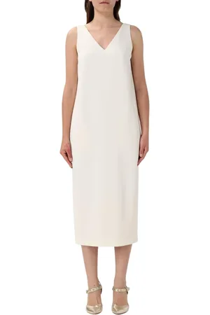 THEORY Femme, Robes, , Taille: 40 FR Robe élégante en crêpe à col en V