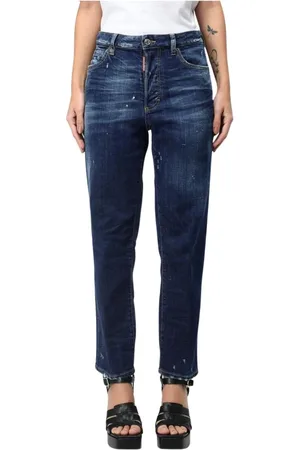 Dsquared2 Femme, Jeans, Bleu, Taille: 36 FR Jeans Bleu Classique