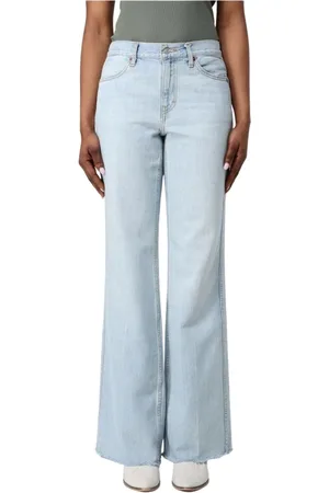RE/DONE Femme, Jeans, Bleu, Taille: W25 Jean Droit en Denim Bleu Classique