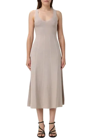 Emporio Armani Femme, Robes, , Taille: 42 FR Robe Midi en Tricot