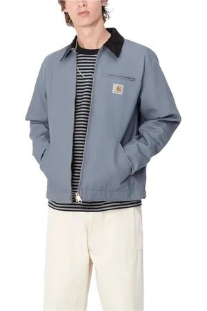 Carhartt Homme, Vestes, Gris, Taille: L Veste Detroit Dove Grey Black