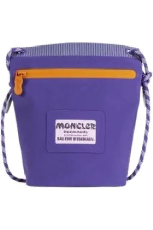 Moncler Femme, Sacs, Violet, Taille: ONE Size Pochette imperméable par Salehe Bembury