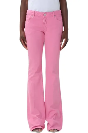 Dsquared2 Femme, Jeans, Rose, Taille: 36 FR Jean Bootcut Rose pour Femmes