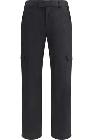 GR10K Homme, Pantalons, Noir, Taille: M Pantalon Cargo avec Plusieurs Poches
