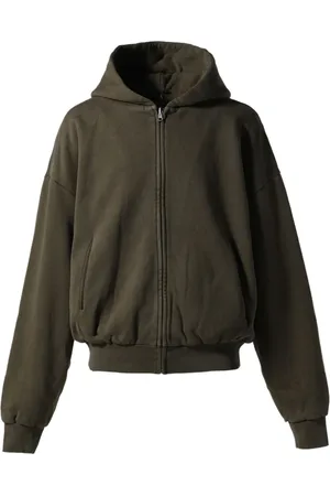 Entire Studios Femme, Sweatshirts et sweats à capuche, Vert, Taille: 40 FR Capuche Thermique Militaire pour Conditions Extrêmes