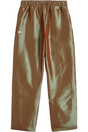 Patta Homme, Pantalons, Jaune, Taille: L Pantalon de Piste Deux-Tons