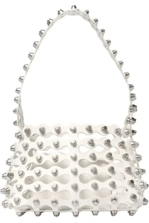 Alexander Wang Femme, Sacs, Blanc, Taille: ONE Size Sac Bandoulière Noir Chic