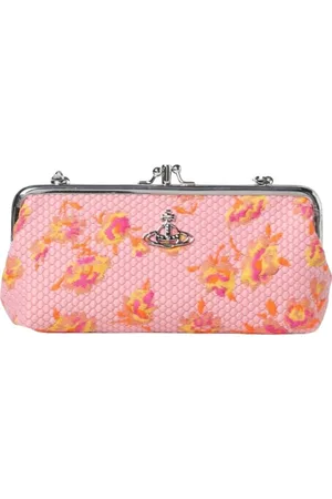 Vivienne Westwood Femme, Sacs, Rose, Taille: ONE Size Sac Pochette Floral Rose