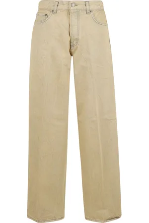 haikure Femme, Jeans, Jaune, Taille: W25 Jean Bethany à jambe large