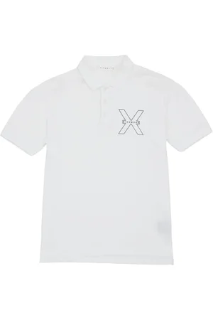 John Richmond Homme, Tops, Blanc, Taille: M Polo avec logo appliqué sur le devant