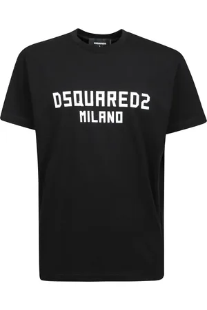 Dsquared2 Homme, Tops, Noir, Taille: XL T-shirt Minimaliste avec Logo