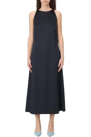 HUGO BOSS Femme, Robes, Bleu, Taille: 40 FR Robe Élégante Pêche Boss
