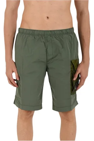 C.P. Company Homme, Maillots de bain, Vert, Taille: S Costume en nylon avec cordon de serrage