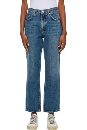 AGOLDE Femme, Jeans, Bleu, Taille: W28 Jean Vintage Loose Taille Mi-Haute Bleu