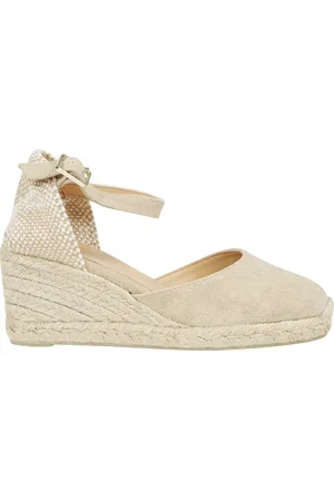 Castaner Femme, Chaussures, , Taille: 36 EU Sandales compensées espadrilles en coton biologique