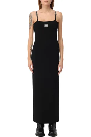 Acne Studios Femme, Robes, Noir, Taille: 38 FR Robe Longue Noire Sans Manches