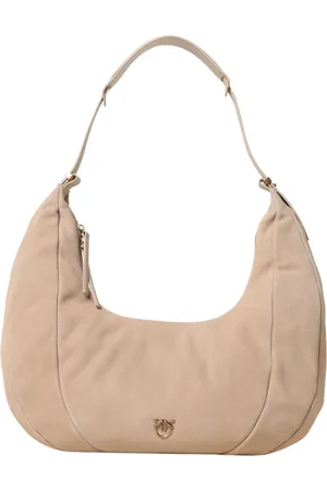 Pinko Femme, Sacs, , Taille: ONE Size Sac Hobo en Daim Slouchy